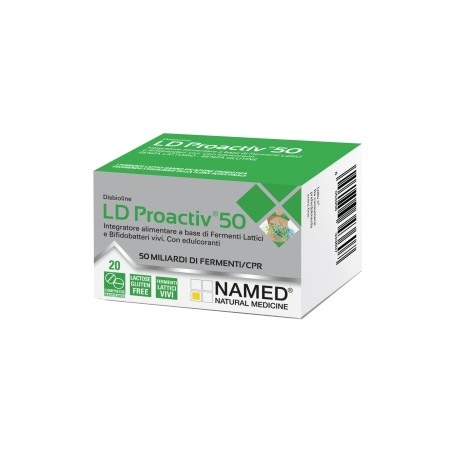 Named - Named Disbioline LD Proactiv 50 Integratore di Fermenti Lattici 20 Compresse
