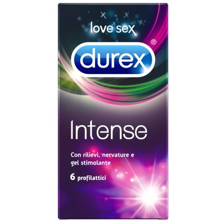 Durex - Durex Intense Orgasmic Condom 6 Pezzi