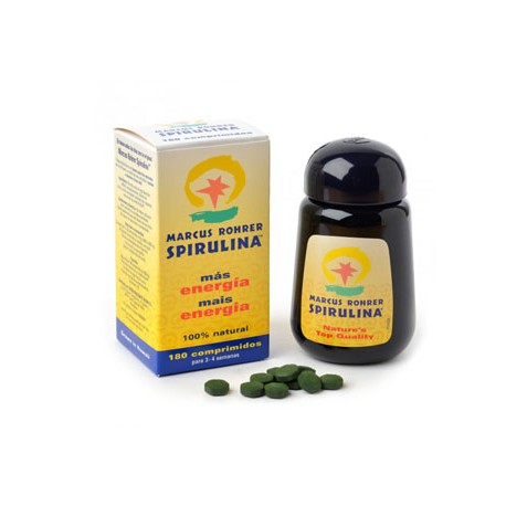 Marcus Rohrer - Giuriati Group Spirulina Marcus Rohrer Integratore per l'Energia 180 Compresse