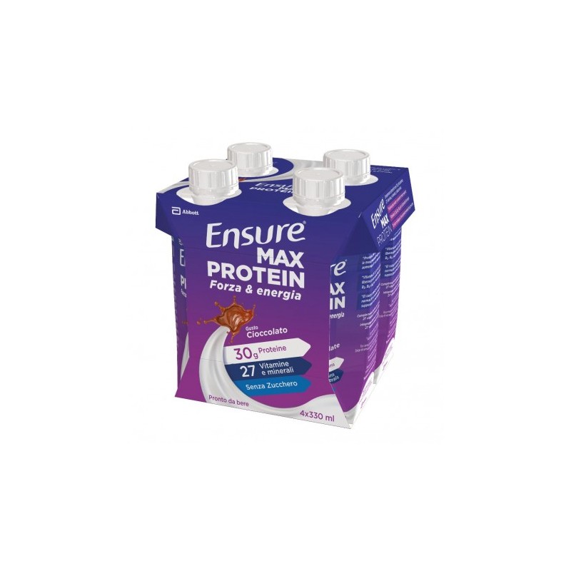 ENSURE MAX PROTEIN CHO 4X330ML