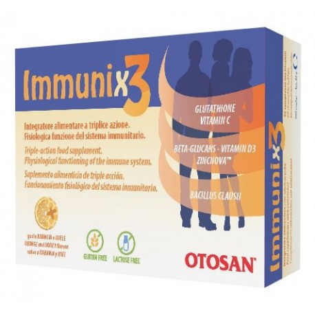 Otosan - Immunix3 Otosan Integratore per le Difese Immunitarie 40 Compresse