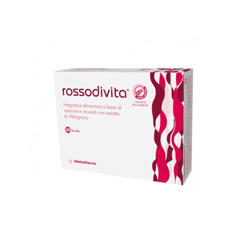Dietofarm - Dietofarm Rossodivita Integratore per il sistema immunitario 30 Bustine