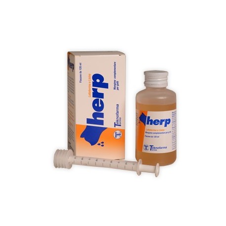 Teknofarma - Teknofarma Herp 120 ml alimento complementare per gatti