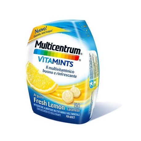 Multicentrum - Pfizer Multicentrum Vitamints Fresh Lemon 50 Caramelle