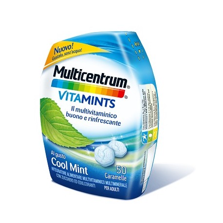 Multicentrum - Pfizer Multicentrum Vitamints Cool Mint 50 Caramelle