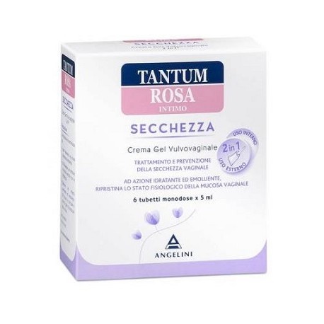 Angelini - Angelini Tantum Rosa Intimo Secchezza Crema Gel Vulvovaginale 6 X 5 Ml