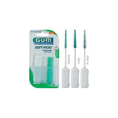 GUM - Sunstar Gum Softpicks Scovolino Gomma 80pz