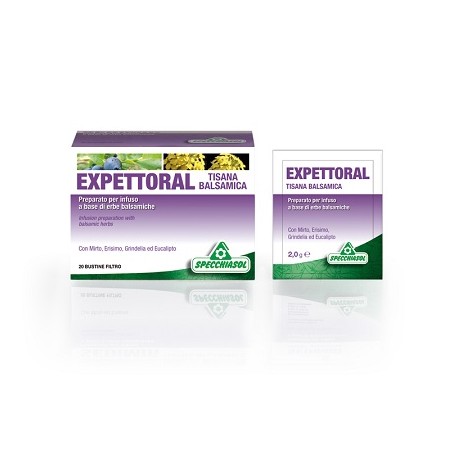Specchiasol - Specchiasol Expettoral Tisana Balsamica 20 Bustine 2 G