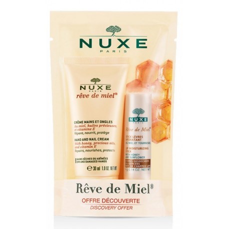 Nuxe -  Nuxe Reve De Miel Duo Crema Mani E Unghie + Stick Labbra