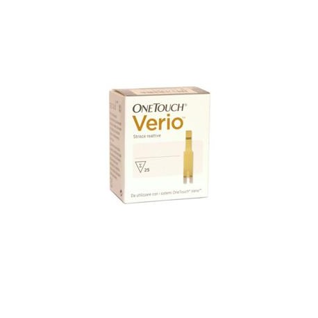 OneTouch -  Strisce Misurazione Glicemia Onetouch Verio 25 Pezzi