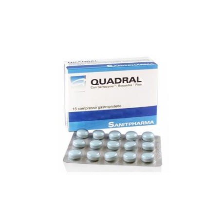 Sanitpharma - Sanitpharma Quadral Integratore Antiossidante 15 Compresse