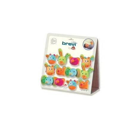 Brevi - Brevi Color Zoo Braccialetti A Sonaglio 24 Pezzi