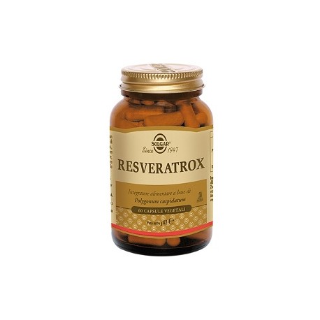 Solgar - Solgar Resveratrox 60 Capsule Integratore Antiossidante