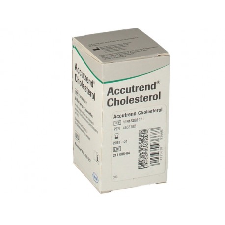 Roche - Roche Diagnostics Spa Accutrend Cholesterol 25 Strisce per Controllo Colesterolo