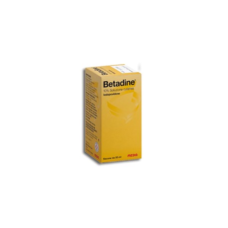 Betadine - Meda Betadine Soluzione Cutanea 50 ml 10%
