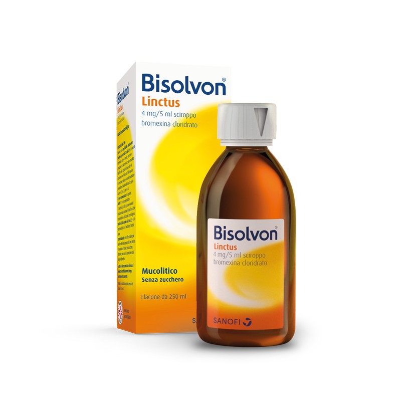 Bisolvon - Sanofi Bisolvon Linctus Sciroppo Mucolitico 250 ml