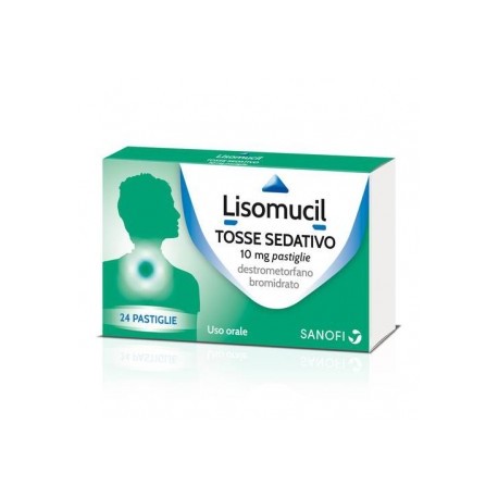 Sanofi - Sanofi Lisomucil Tosse Sedativo 24 Pastiglie per Tosse Secca