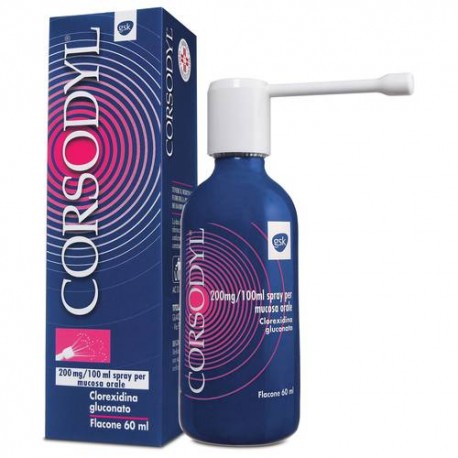 GlaxoSmithKline - Corsodyl Spray Orale Disinfettante 60 ml