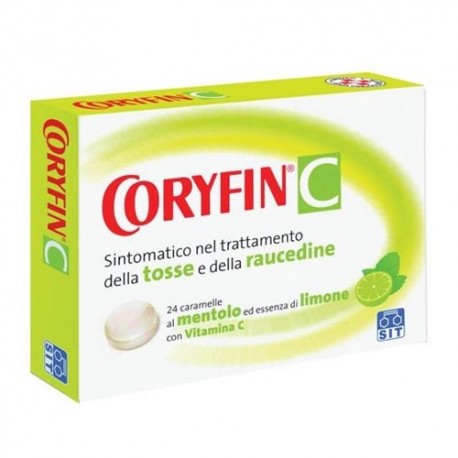 SIT Laboratorio Farmaceutico - Sit Coryfin 24 Pastiglie per la Tosse Limone 2,8 mg + 16,8 mg