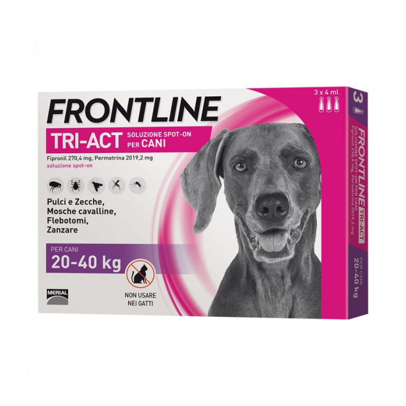 Frontline - Frontline Tri-Act 3 Pipette 20-40KG