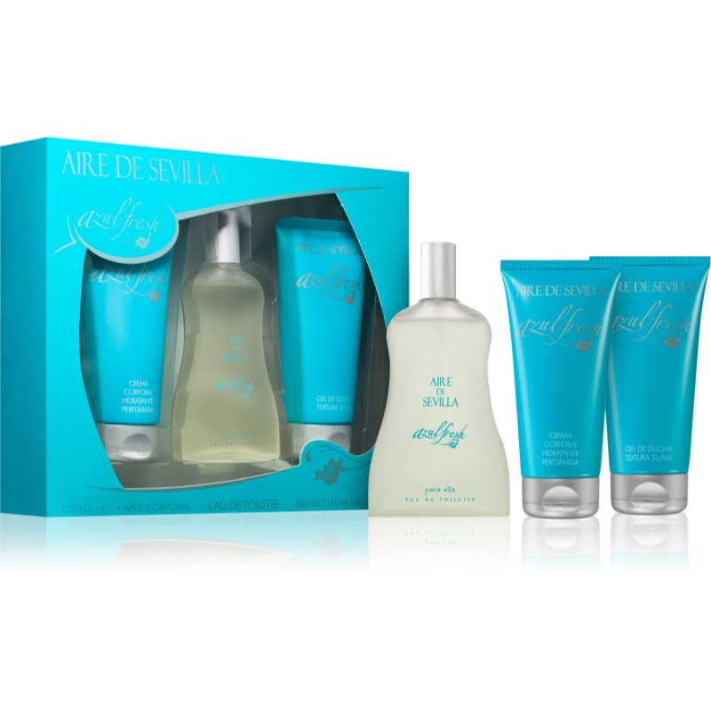 Instituto Español Aire De Sevilla Azul Fresh Confezione Regalo Da Donna