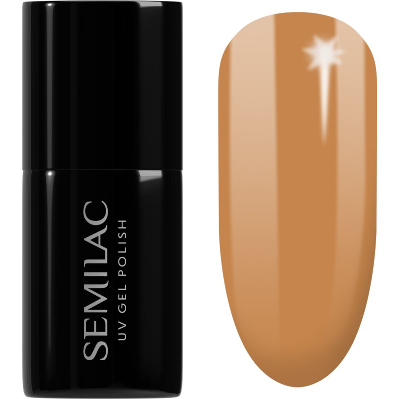Semilac Uv Hybrid Pastelowe Neony Smalto Gel Per Unghie Con Lampada Uv/Led Colore 600 Apricot Crush 7 Ml