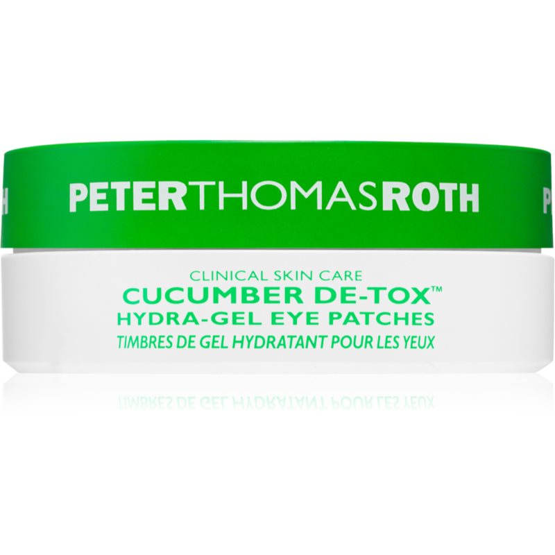 Peter Thomas Roth Cucumber De-Tox Hydra-Gel Eye Patches Maschera In Gel Idratante Per Gli Occhi 30 Pz