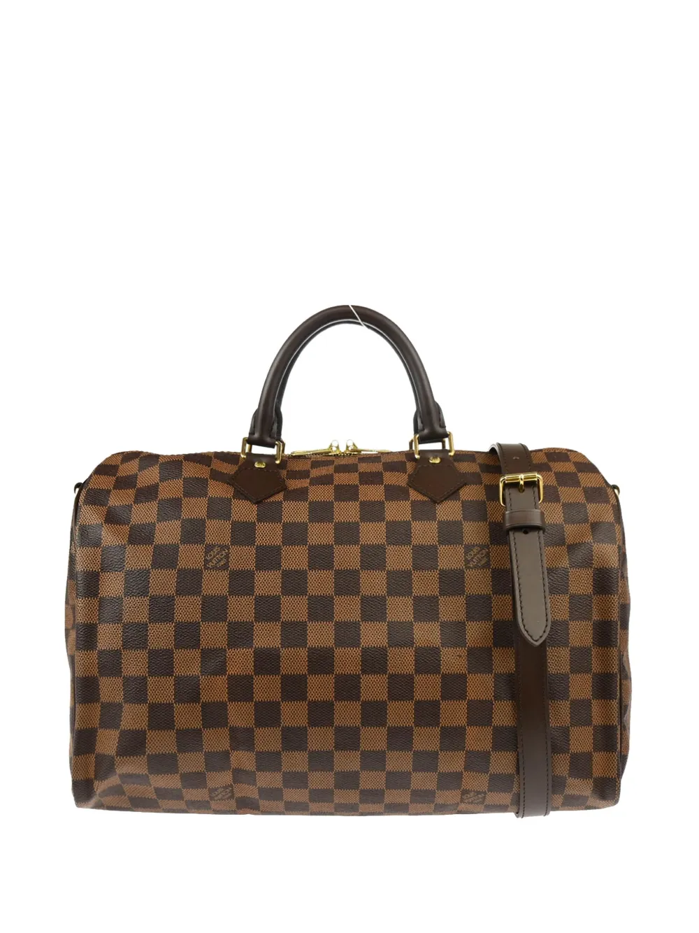 Louis Vuitton Pre-Owned Borsa da viaggio Speedy Bandouliere 35 two-way 2013 - Marrone