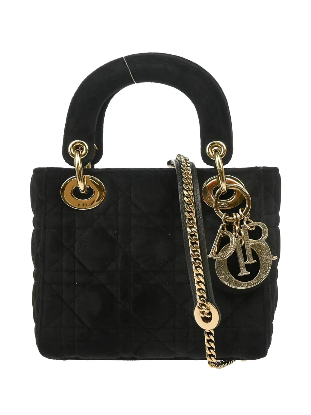 Christian Dior Pre-Owned Borsa a spalla Lady Dior 2019 - Nero