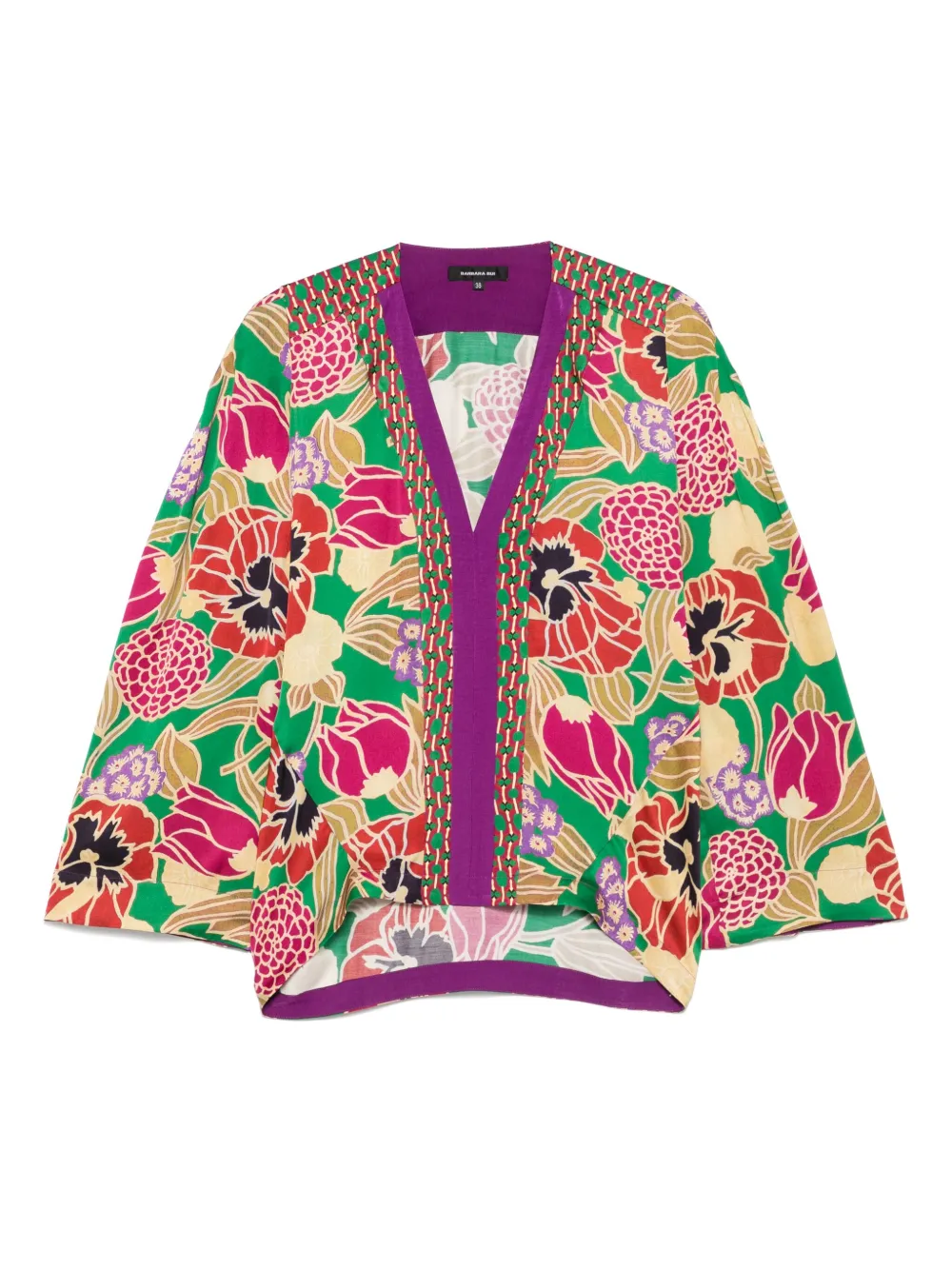 Barbara Bui Blusa a fiori - Viola