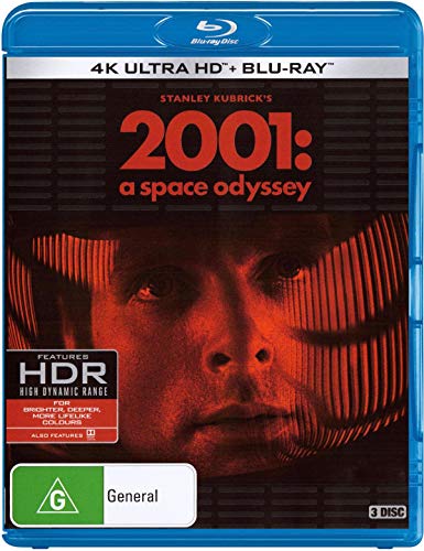 2001 A Space Odyssey 4K Uhd / Blu-Ray | Non-Usa Format | Region B Import - Australia