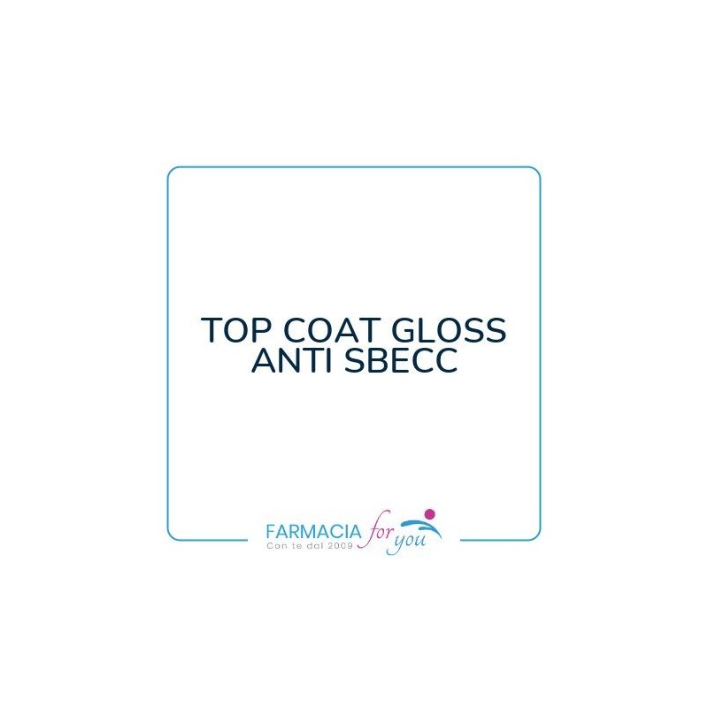 Cosmetica srl - TOP COAT GLOSS ANTI SBECC
