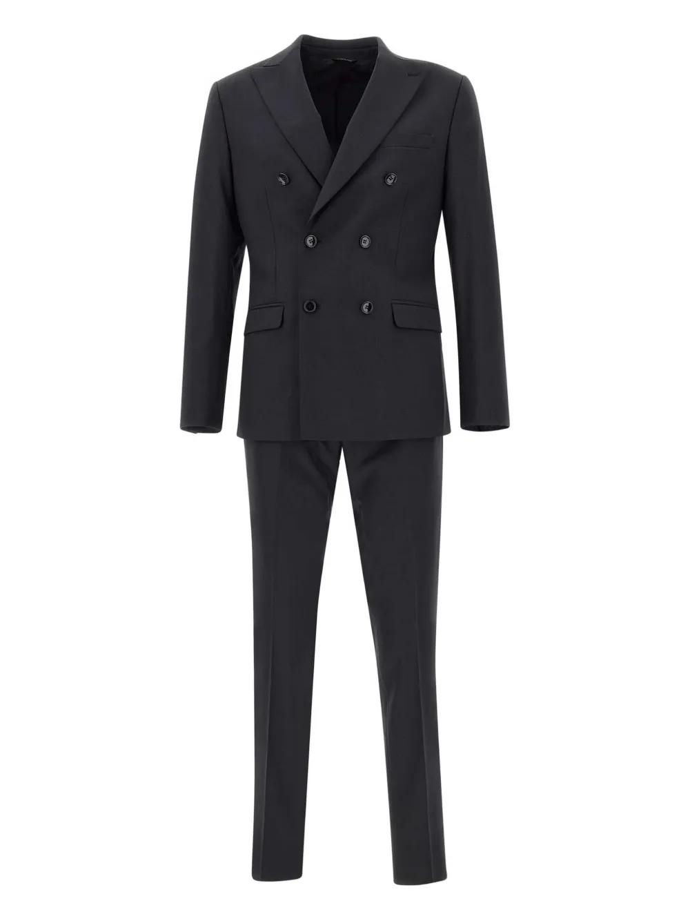 Ungaro double-breasted suit - Nero