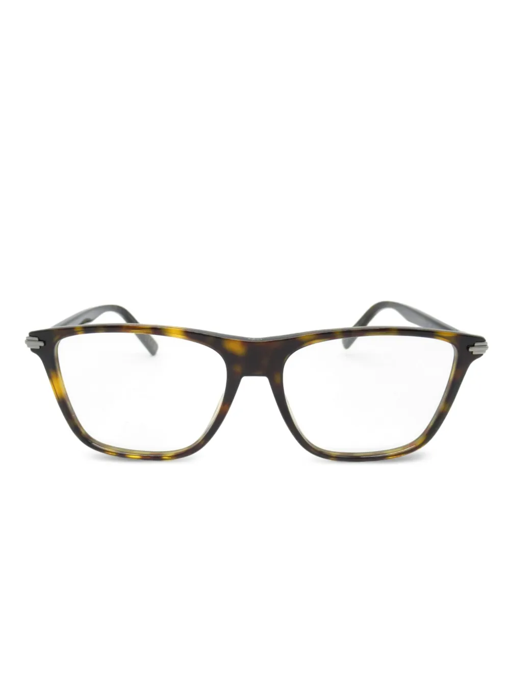 Christian Dior Pre-Owned 2020s logo-engraved glasses - Marrone