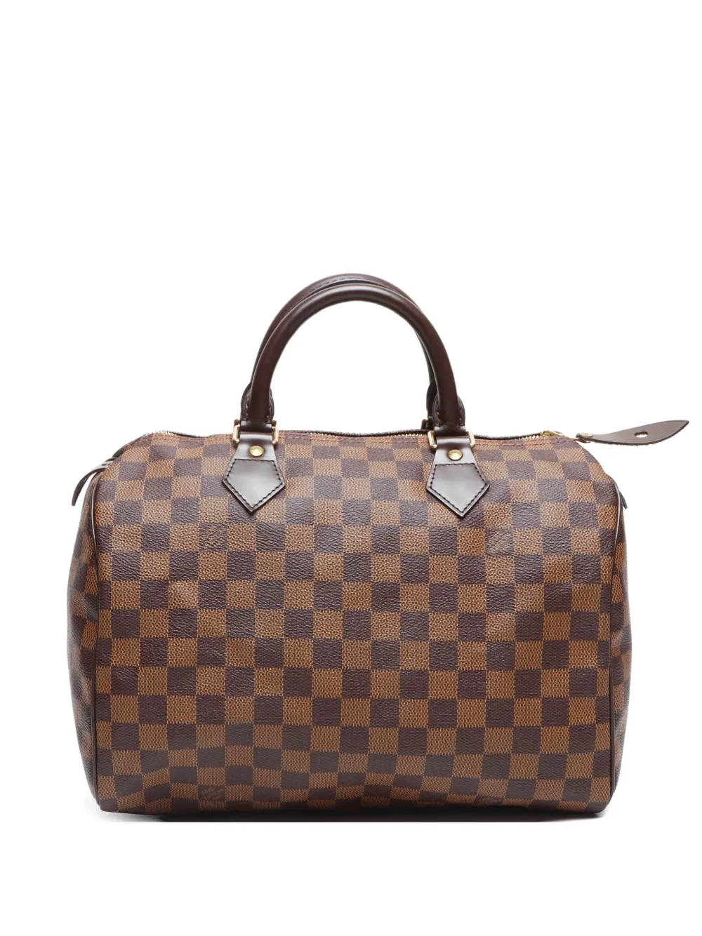 Louis Vuitton Pre-Owned 2008 Damier Speedy 30 Boston bag - Marrone