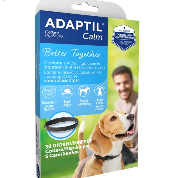 Adaptil calm collare calmante per cani - 45 cm - spedizione gratis 1° ordine + scegli lo sconto bzr5 / bzr20