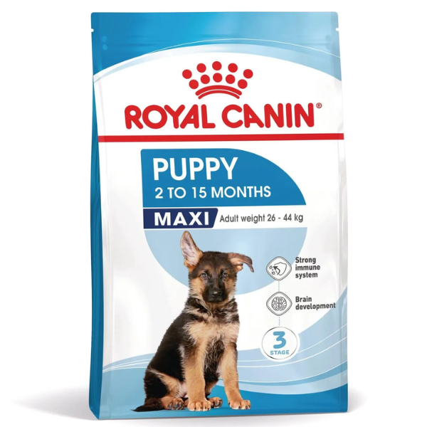Royal canin maxi puppy junior - 3 kg - spedizione gratis 1° ordine + scegli lo sconto bzr5 / bzr20