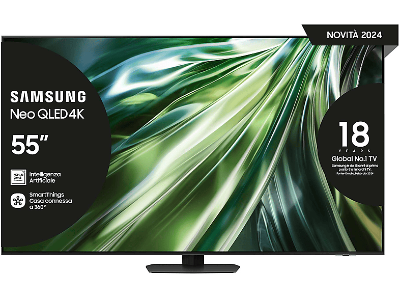 Samsung Qe55Qn90Datxzt Mini Led Tv Neo Qled, 55 "