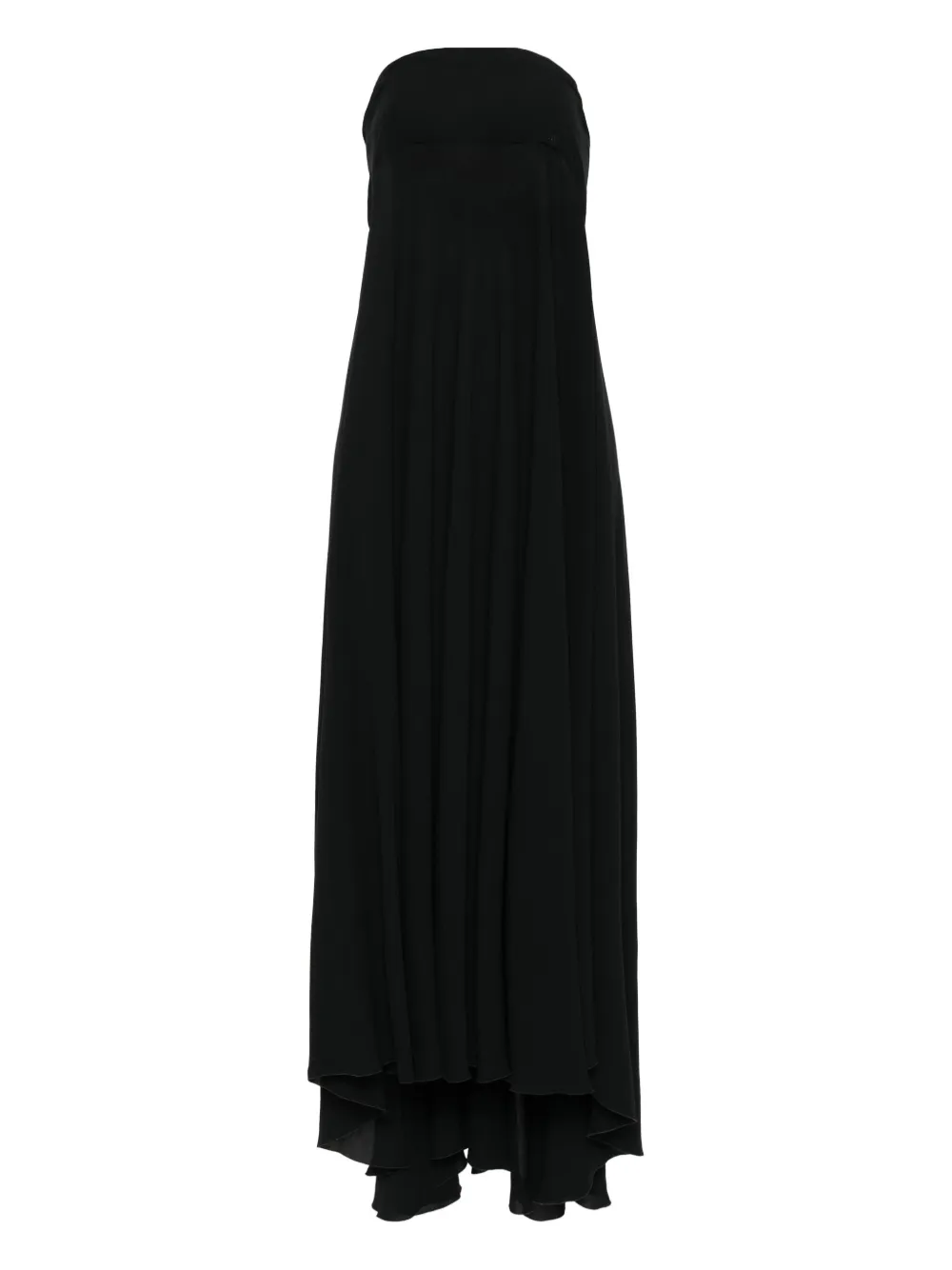 CHANEL Pre-Owned 1999 maxi strapless dress - Nero