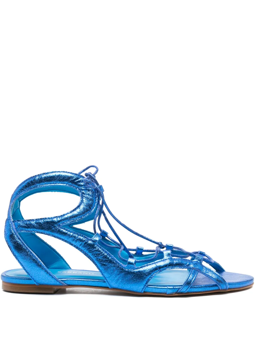 CARRANO Artistic Glam sandals - Blu