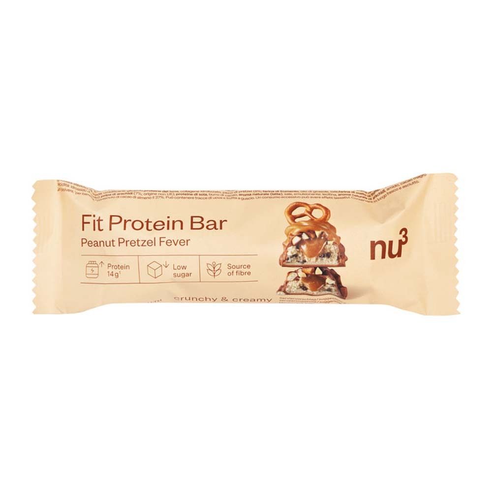nu3 Fit Protein Bar Peanut Pretzel Fever 55 g Barretta