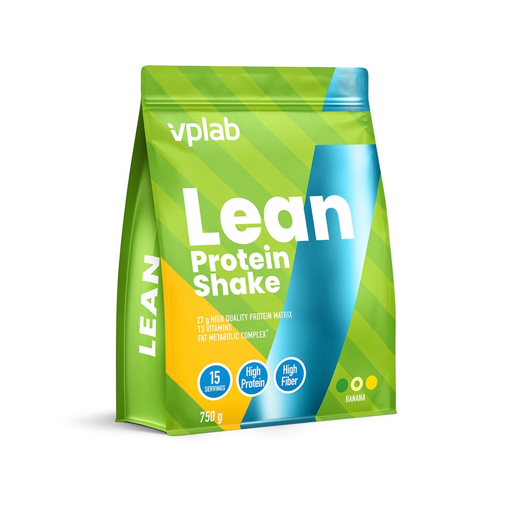 VPLAB Lean Fitness Shake Banana 750 g Polvere