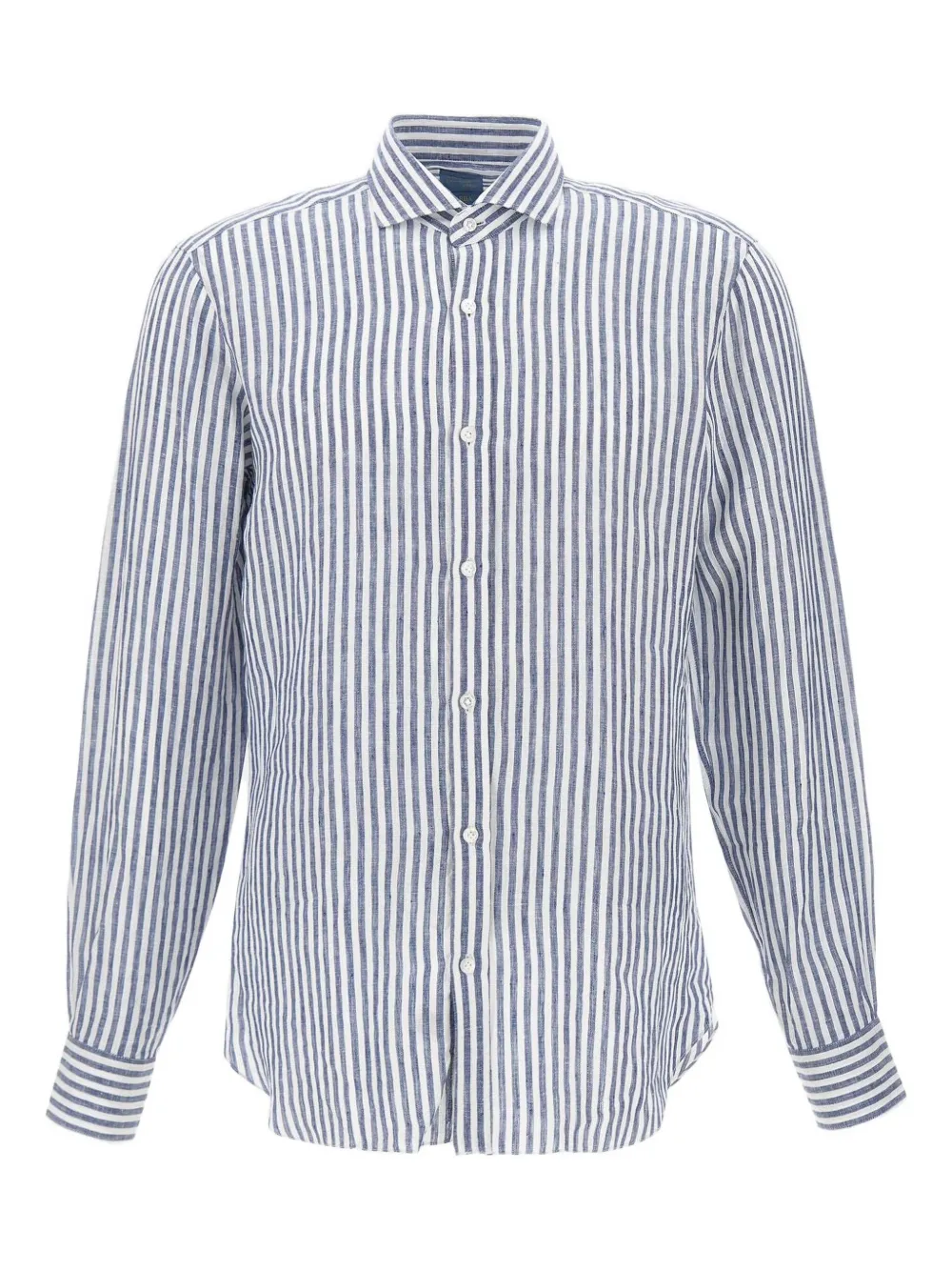 Barba striped shirt - Blu