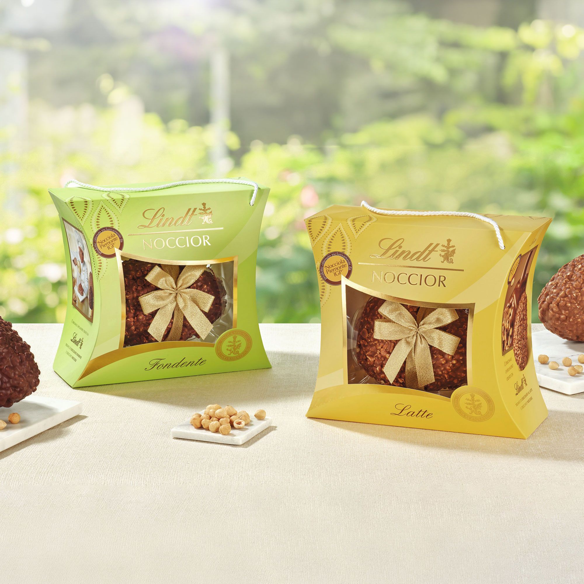 Lindt Uovo Noccior al latte o fondente con nocciole Piemonte IGP