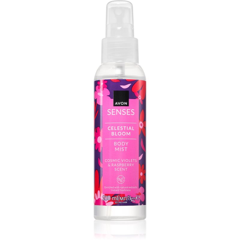 Avon Senses Celestial Bloom Spray Rinfrescante Corpo 100 Ml