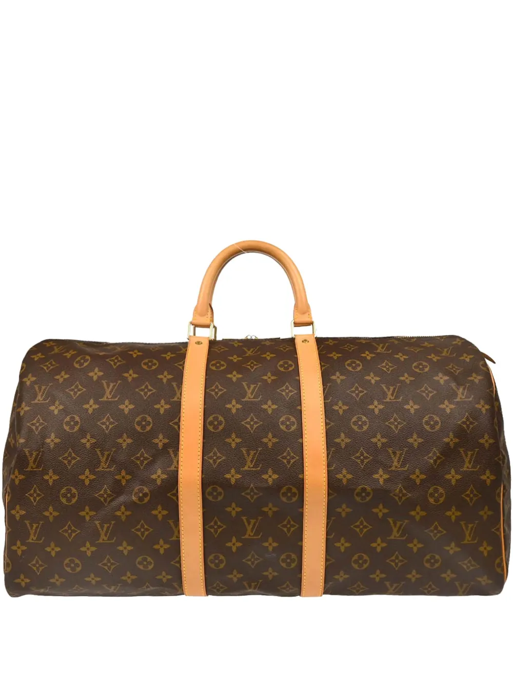 Louis Vuitton Pre-Owned Borsa da viaggio Monogram Keepall 55 1998 - Marrone
