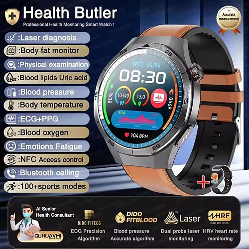 ET475 Orologio intelligente 1.73 pollice Orologio da Corsa Fitness Smartwatch Zero Contapassi Promemoria sedentarietà Sveglia Compatibile con Zero Da 