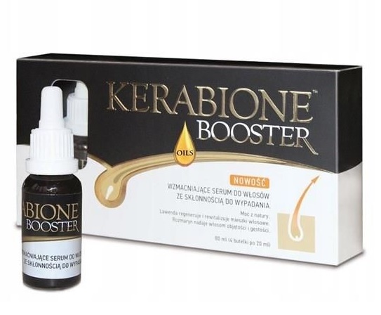 Kerabione Oli Booster Siero Capelli Rinforzanti 4 pz