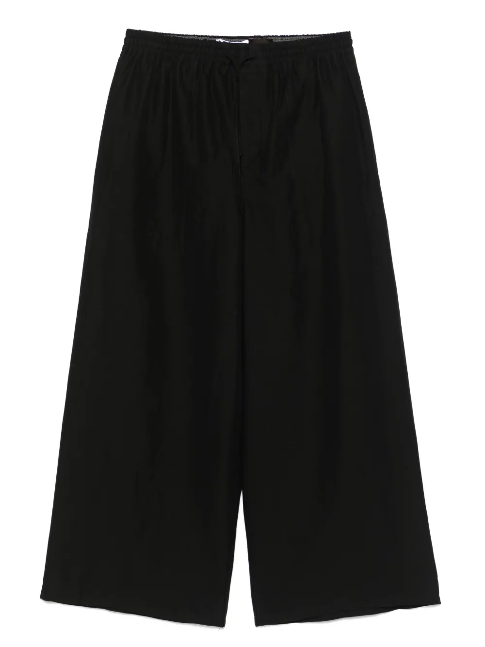 LOEWE Pantaloni con applicazione Anagram - Nero