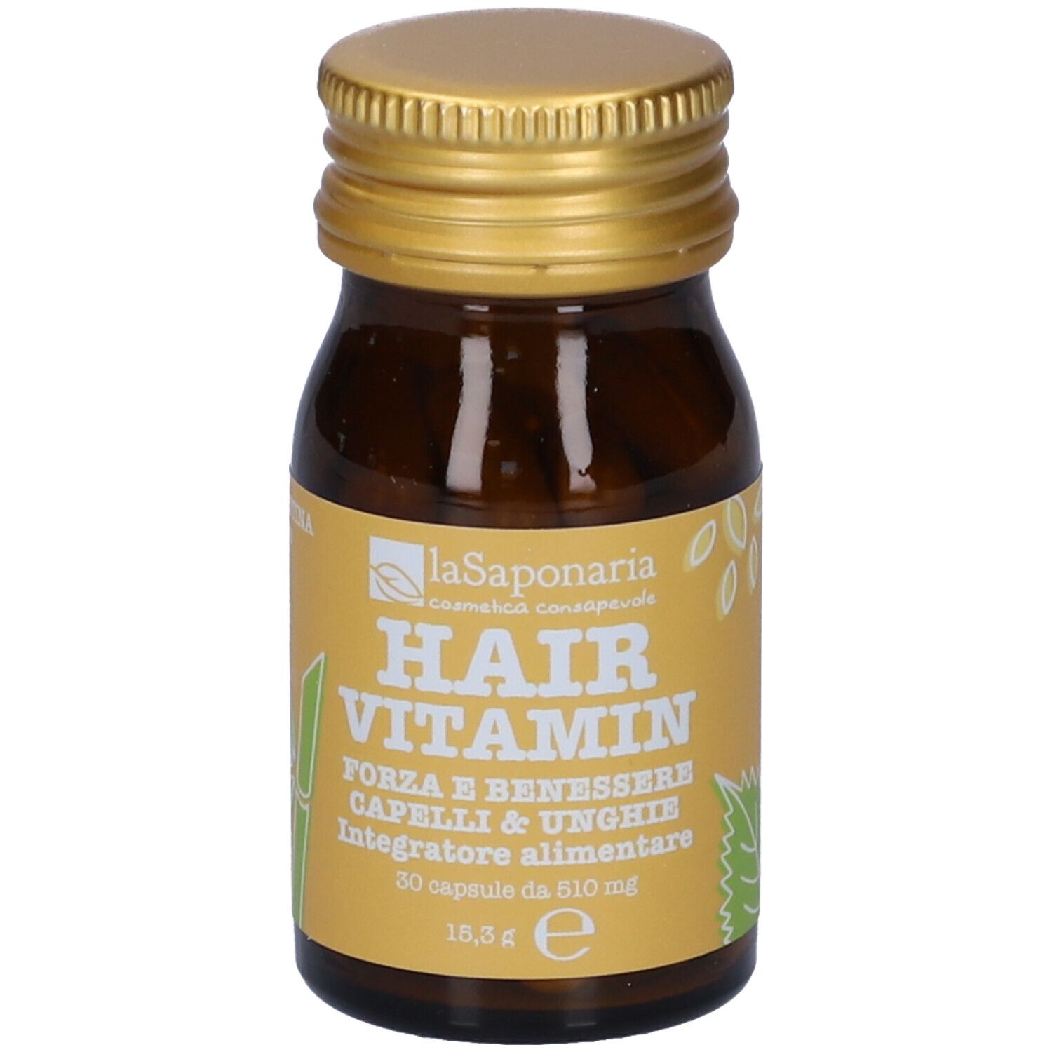 La Saponaria Hair Vitamin 15,3 g Capsule
